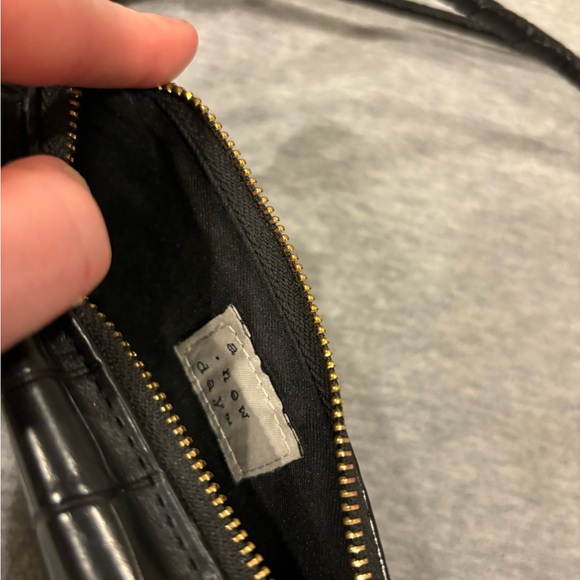 Target A New Day Black Leather Wallet Purse - Picture 3 of 4